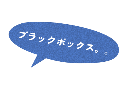 ブラックボックス。。